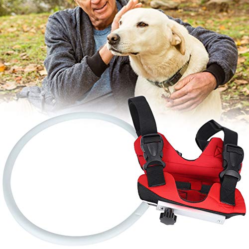 Walking Halo Harness for Blind Dogs Cat Anti Collision Ring Guiding Device Animal Protective Circle Guide Safety Visually Impaired Puppy Protection Surroundings Suitable for Pets Weighing 4-10Kg - Image 2