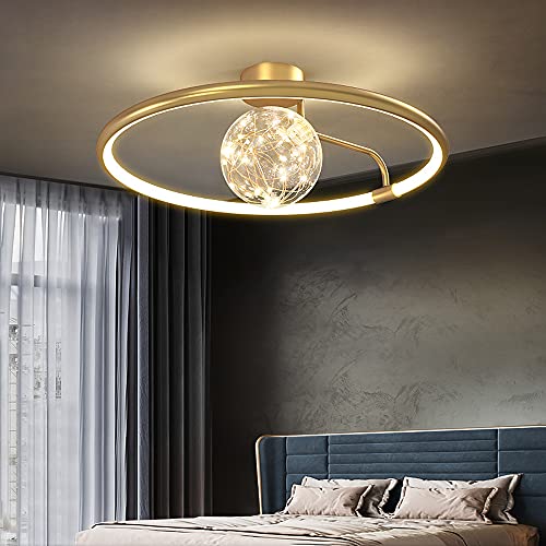 Plafonniers LED cuisine et chambre à coucher luminaire d'intérieur dimmable 55cm