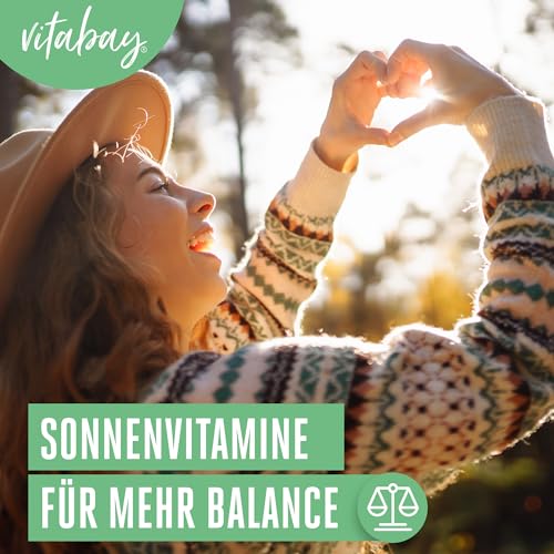 Vitabay - Vitamin D3 10000 I.E. - 120 Vegane Vit D 10000 Tabletten - Vitamin D Hochdosiert - Laborgeprüft – Bild 3