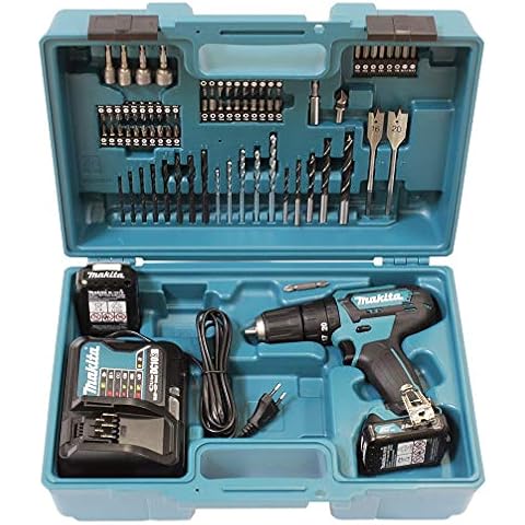 Makita HP333DSAX1 Akku-Schlagbohrschrauber 12V max. / 2,0 Ah, 2 Akkus + Ladegerät in Transportkoffer Cover