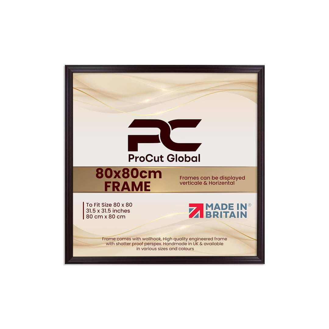 Procut Global Classic Rose Wood Picture Frames For Photos - 80x80cm