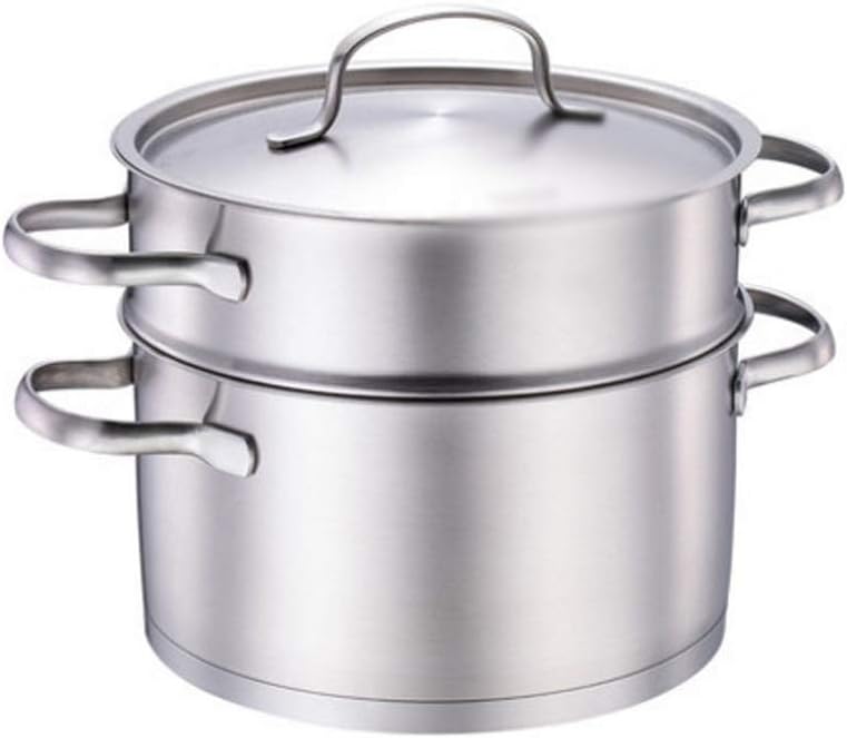 Stainless Steel Steamer Household Steamer Induction Cooker Gas Stove 20cm Steamer