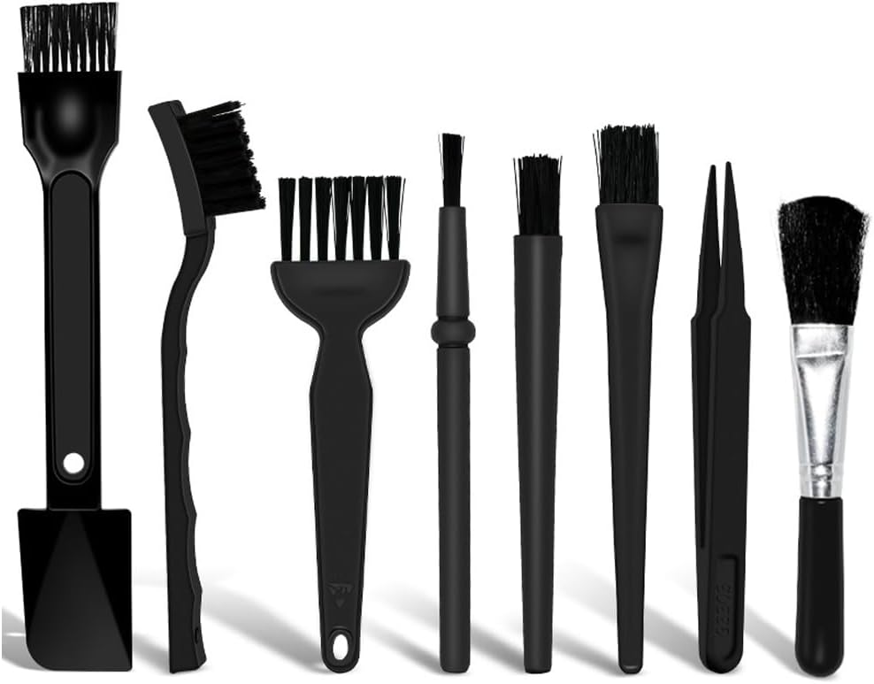 8 in 1 Antistatic Cleaning Brush Set, Antistatic Keyboard Brush for Laptops Pcb Motherboards Tablet Lenses