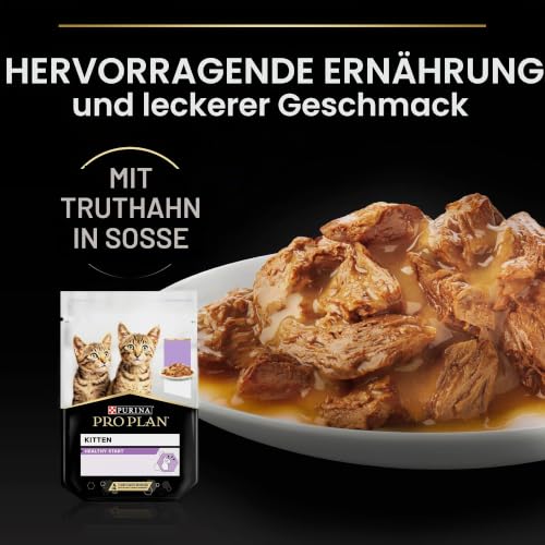 Pro Plan Kitten Healthy Start | Nassfutter für Babykatzen | 10 x 85 g – Ansicht 6