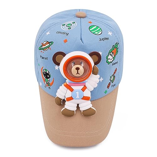Image of VRITRAZ Kids Unisex Baseball Cap for Boys & Girls | Adjustable Strap | Comfortable Casual Cap (Age 4-12 Years)
