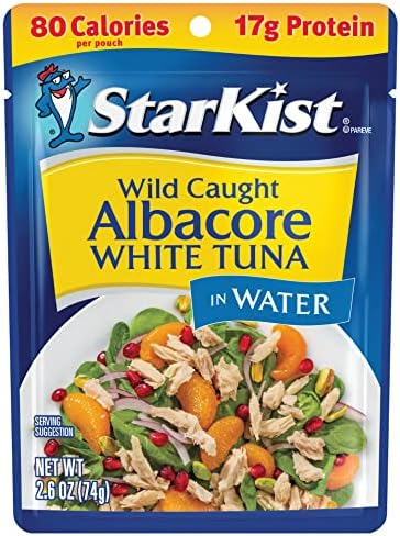 StarKist Albacore White Tuna in Water, 2.6 Oz, Pack of 24