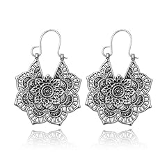 Silver Carved Flower