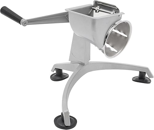 Miniatura 6 de Rallador rotativo de queso, rebanador de verduras de mandolina de cocina con 5 cuchillas intercambiables, rallador manual de queso para queso,