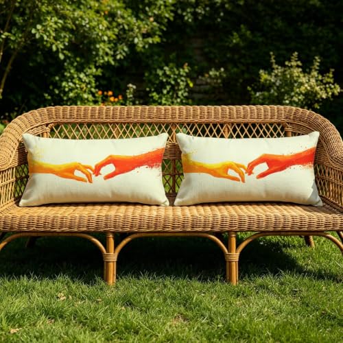 Taie oreiller 40x80 extérieur imperméable pour rénover vos coussins usés - 5