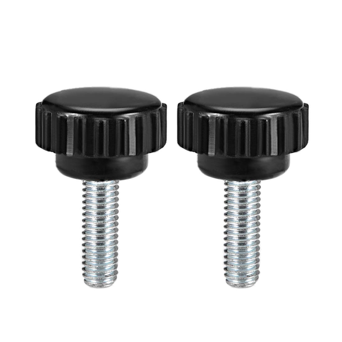 Boutons de serrage moletés M6 x 15 mm de finition supérieure - Vis à bouton mâle uxcell