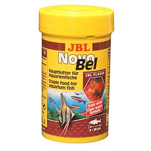 JBL NovoBel 30140 Complete voeding voor alle aquariumvissen, vlokken 1 liter
