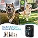 Queenmew Dog Bark Deterrent Devices, Automatic Anti Barking Device with 4 Ultrasonic Transmitters Long Range 50FT, 3 Mode Rechargble Barking Control Devices, Effective Stop Bark Box Outdoor & Indoor