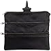 JP Lann Golf Multi-Pocket Tote Hand Bag and Valuables Pouch (Black)