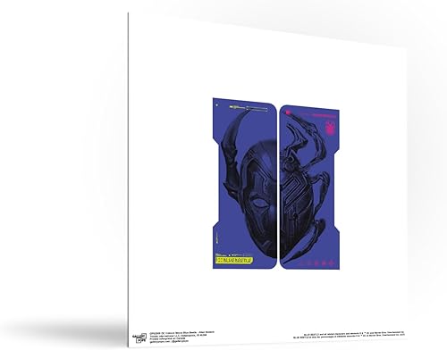 Miniatura 3 de Trends International Gallery Pops DC Comics Movie Blue Beetle - Tech Wall Art Bundle (3-Pack) Gallery Pops Wall Art, White Framed Version