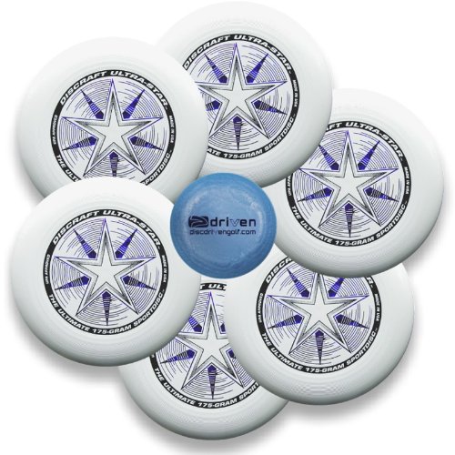 Discraft Ultra Star - Set of 6 White 175g Ultimate Discs