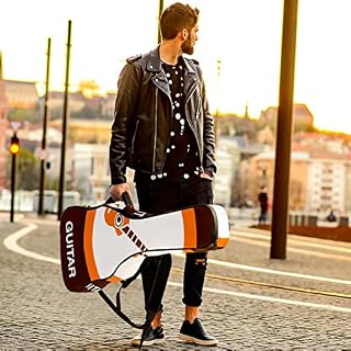 Hondank Housse de protection épaisse en éponge imperméable pour guitare acoustique, électrique, basse, guitare classique… - Les Beatles, Paul McCartney, John Lennon, RIngo Starr, George Harrison Hondank Housse de protection épaisse en éponge imperméable pour guitare acoustique, électrique, basse, guitare classique… – Image 6