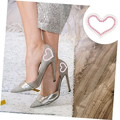 Didiseaon 30 Pcs Hot Glue Bottom Cloth Sticker Phone Case Accessories Heart Rhinestones Hotfix Rhinestones Scrapbooking Embellishments Rhinestone Applique Heart Love Heart Patches Decor Shoe #TOP2