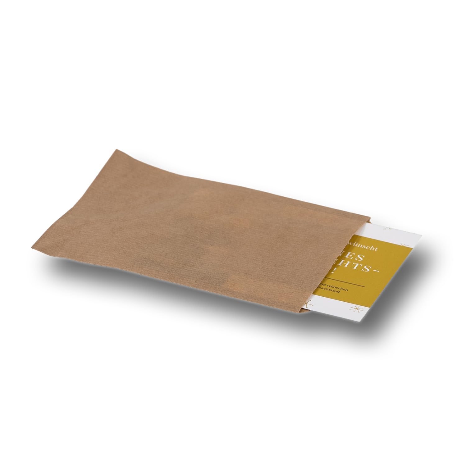 dm-folien Bolsas de papel, 2000 unidades, 160 x 230 + 20 mm, muchos tamaños, bolsas de papel de estraza de 40 g/m², bolsas de pan aptas para alimentos, bolsas de papel kraft reciclables para regalos y