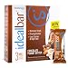 IdealBar, Meal Replacement Bars, Chocolate Peanut Butter, w/ Hunger Blocker - 140 Calories, 8g Sugar, 10g Protein - 7 Bars