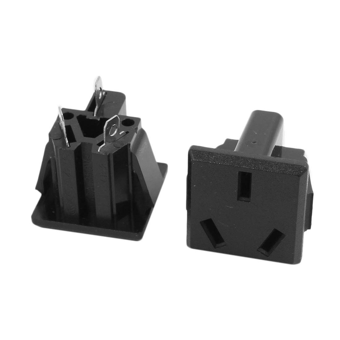 Aexit AC250V 10A BX-6D IEC AU Input Socket Switch Copper Rhodium Power 10Pcs (479e70c9473105596be38b8a643a4f05)