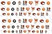 Basketball Water Nail Art Transfers Stickers Decals - Set of 60 - A12351