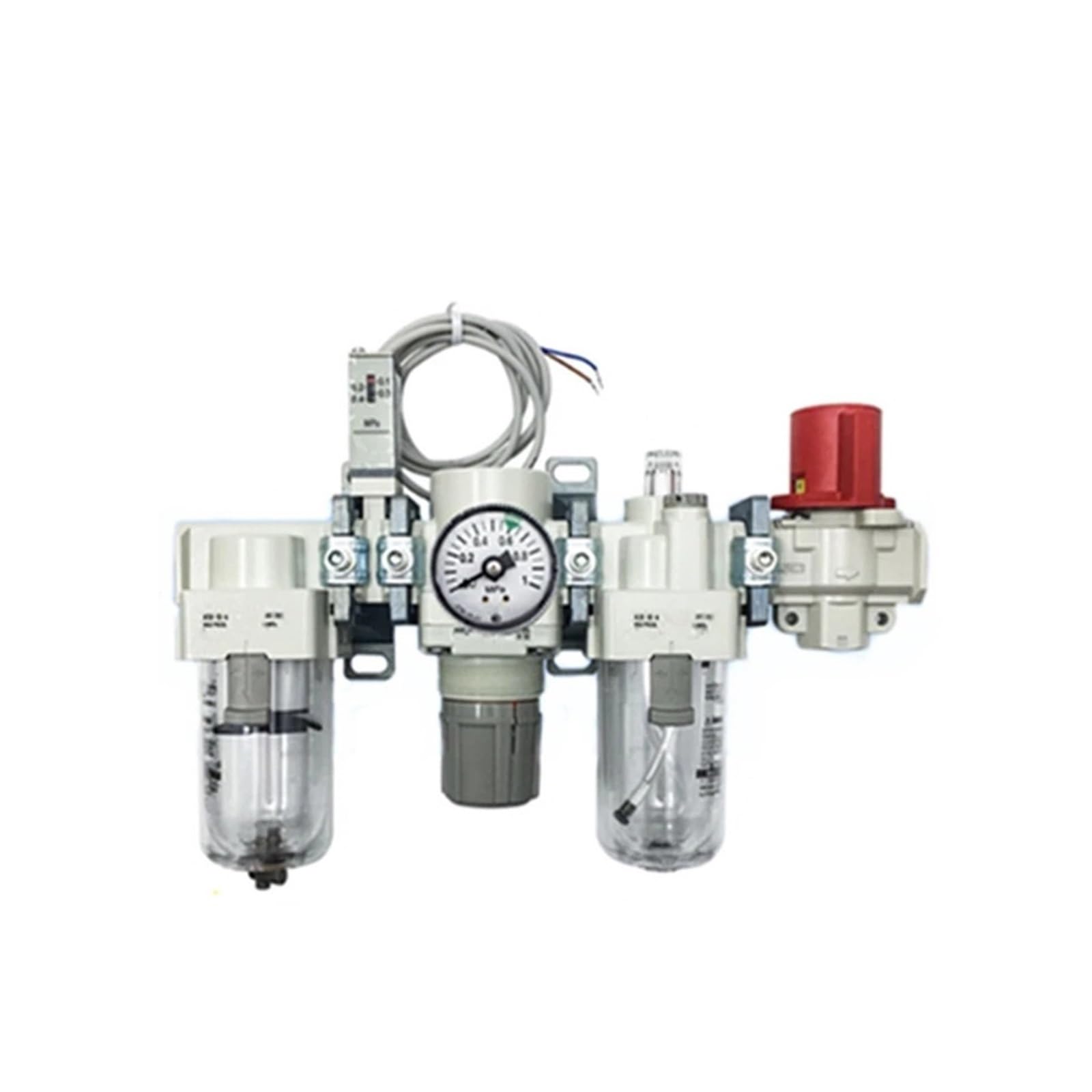 Filtre à air combiné contre la rouille pneumatique avec manomètre AC20-02G