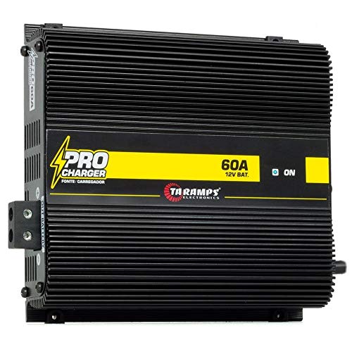 TARAMPS PROCHARGER60 ProCharger 60A Power Supply 60 Amperes Battery Charger with Voltmeter