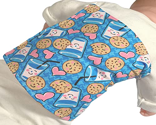 Milk and Cookies G-tube Pillow Belt for Infant Tummy Time4