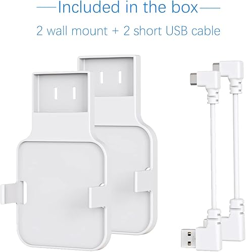 Miniatura 2 de Soporte de pared para Blink Sync Module 2, soporte de montaje para cámara Blink al aire libre sin cables desordenados, soporte de cámara de