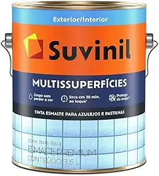 Tinta Epóxi Base Água para Banheiro e Cozinha Branco 3,6 Litros