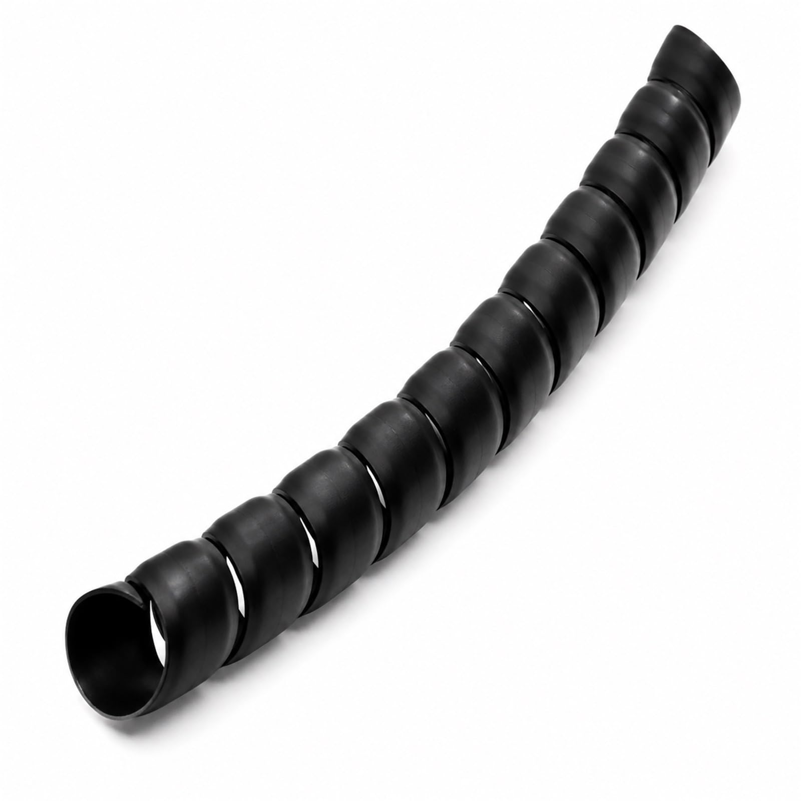 Protector organizador cables espiral y manguera flexible de polietileno para oficina