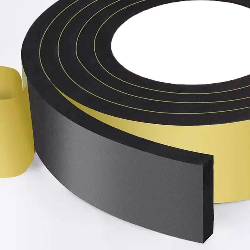 Ruban adhésif mousse EVA noir 1-10mm bande étanchéité anti-collision 5m x 15mm x 3mm