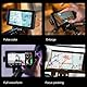 VILTROX DC-550 5,5 Touchscreen DSLR Kamera Feldmonitor, 1200 Nits High-Bright, 4K HDMI-EIN- und Ausgang, mit Akku/Sonnenschutz, 3D LUT, Fokusassistent, Wellenform für Nikon Sony Canon DSLR-Kameras