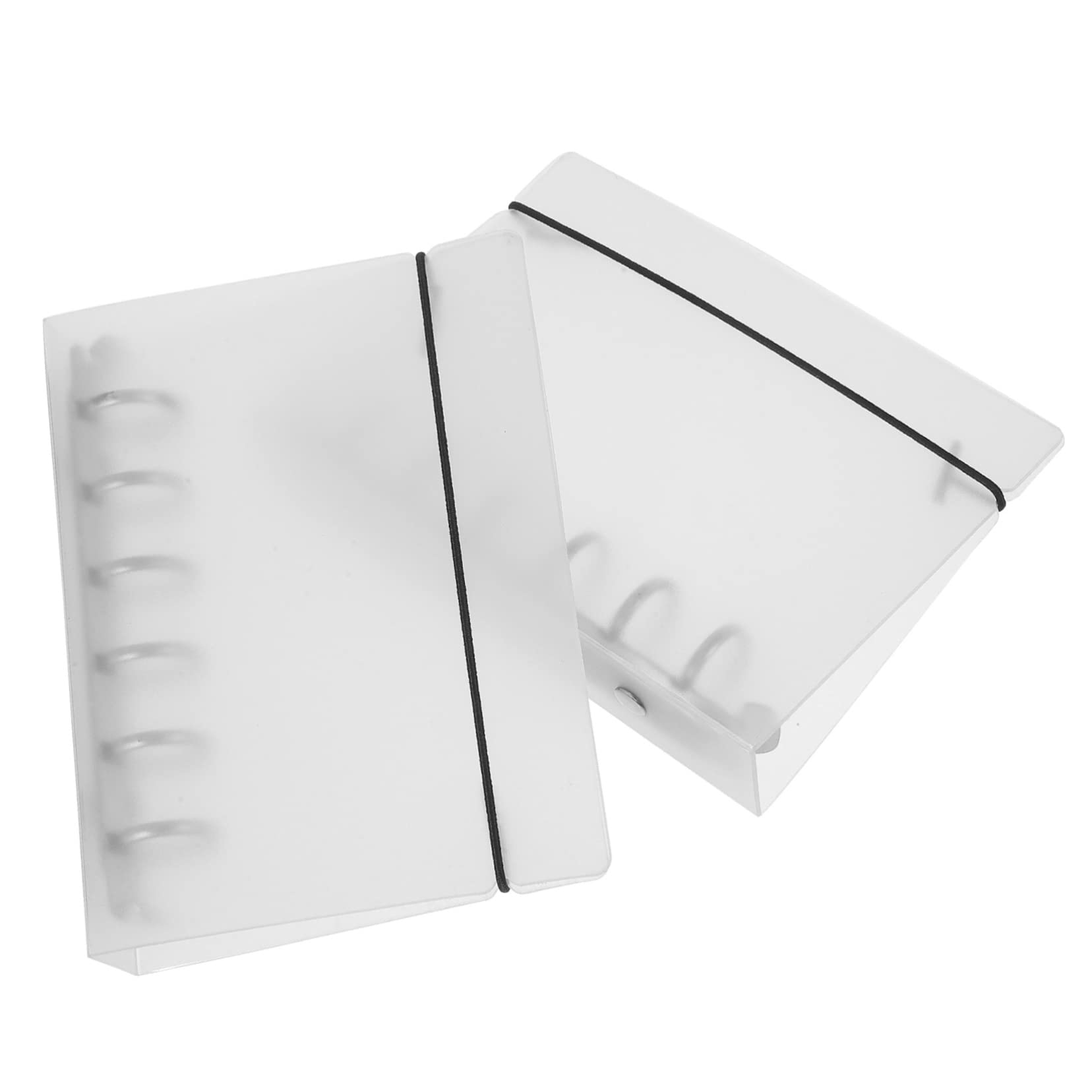 DOITOOL 10 Stück Transparente Ringbuch Hülle Strapazierfähige PP Matte Binder Schutzhülle Verschleißfest Schmutzabweisend Büro und Schulordner Organizer Nachfüllbar Leicht