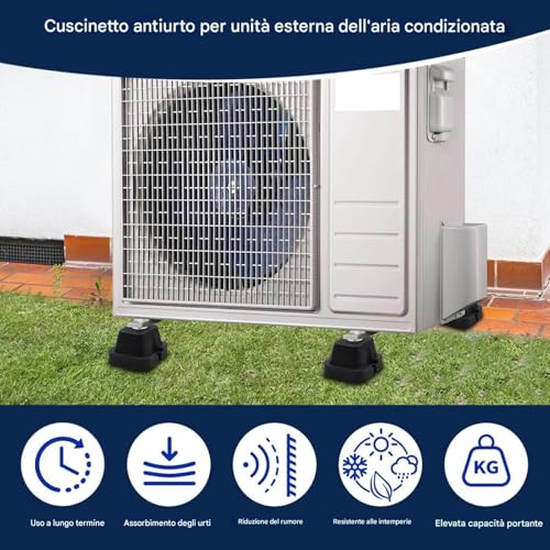 Montaje para condensadores de máquina al aire libre en terrazas 2
