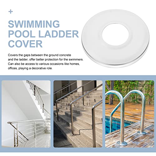 Cubiertas para barandales de escaleras de piscina 2 Piezas miniatura 4