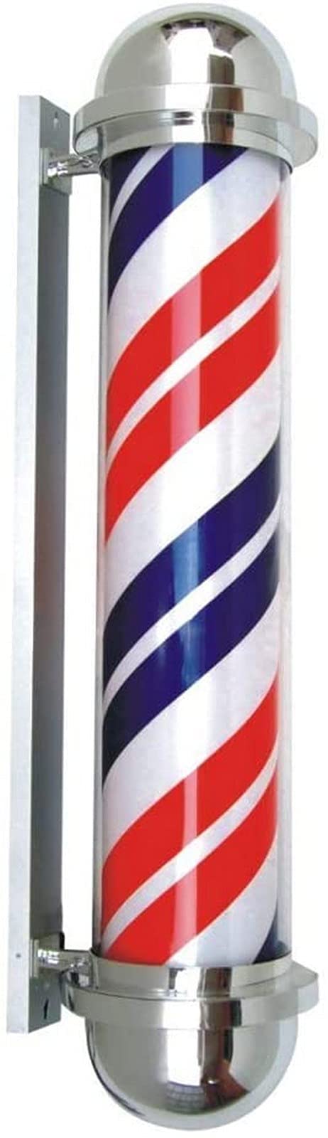Lumière LED extérieure rétro style salon de coiffure applique murale rotative 100cm