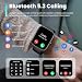 Smart Watch for Men Women, 1.91" HD Touch Screen Fitness Watch with Bluetooth Calling, Heart Rate/Sleep Monitor/Step Counter, 100+ Sport Modes, IP68 Waterproof, Long Battery Smartwatch for Android iOS