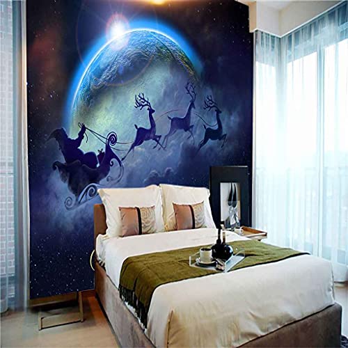 Tableaux muraux 3D Planète Bleue pour habiller un grand mur vide facilement - 4
