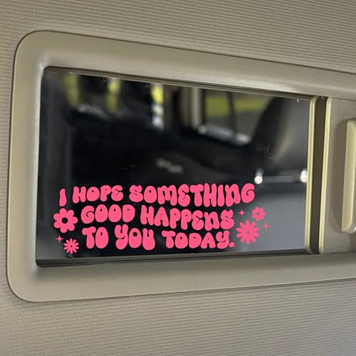 Image of Set 3Pcs Something Good Happens to You Today Mirror Decal