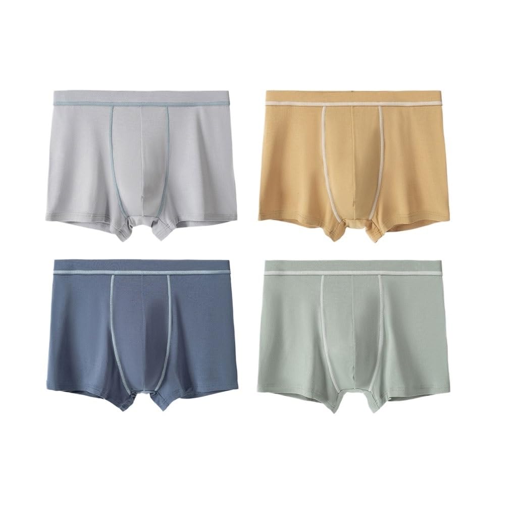 Sous-vêtements en coton pour homme avec impression tridimensionnelle taille XXL (lot de 4)