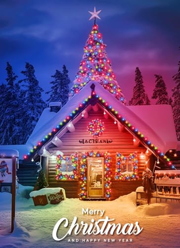 Image of DARKIS Solar Fairy String Light Outdoor 39 Ft 100 LED | Copper Wire Solar Lights with Inbuilt Rechargeable Battery IP65 Waterproof 8 Modes for Garden Yard Diwali Home Decor (Multicolor)