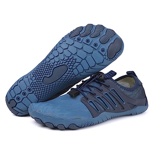 Aonetiger Zapatos De Agua Hombre Mujer Barefoot Zapatillas De Deportes Acuaticos Transpirable Ligeras Secado Rápido Descalzos Trail Calzado Para Fitness Playa Vela Snorkel 818 Azul,42eu Aonetiger Zapatos De Agua Hombre Mujer Barefoot Zapatillas De Deportes Acuaticos Transpirable Ligeras Secado Rápido Descalzos Trail Calzado Para Fitness Playa Vela Snorkel 818 Azul,42eu