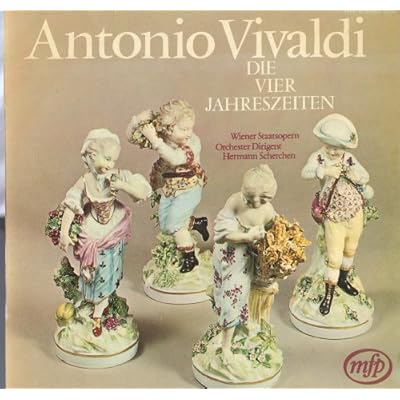 Antonio Vivaldi - Hermann Scherchen - Vienna State Orchestra, The / Julian Olevsky ?- Die vier Jahreszeiten - The Four Season Vinyl LP