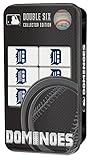 MasterPieces Officially Licensed MLB Detroit Tigers 28 Piece Dominoes Game for Adults