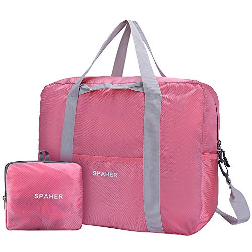 最安値 Spaher スバヒァ キャリーオンバッグ 折りたたみ ショッピングバッグ ボストンバッグ レディース 折りたたみ バッグ 衣装バッグ キャリーバッグ スポーツ 大容量 行李袋 荷物袋 折り畳み ボストンバッグ 40l ローズレッド の価格比較