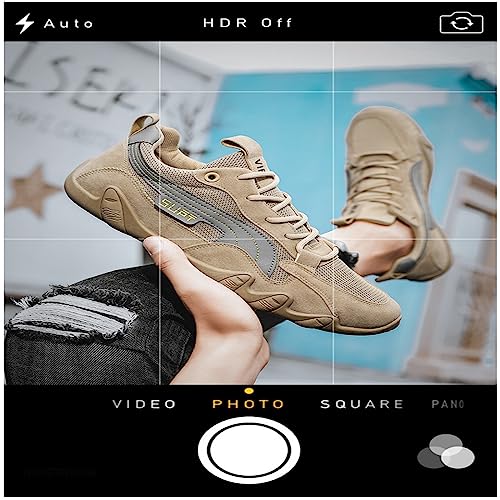 Men's Breathable Mesh Trail Shoes,Outdoor Non-Slip Lightweight Mesh Sports Shoes,Summer Barefoot and Minimalist Shoes.4