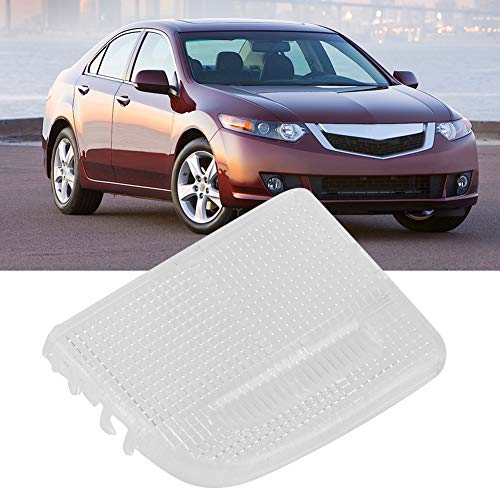 Tampa de lâmpada de teto para Honda Civic, lente de cobertura de luz de mapa de teto interno ABS lad