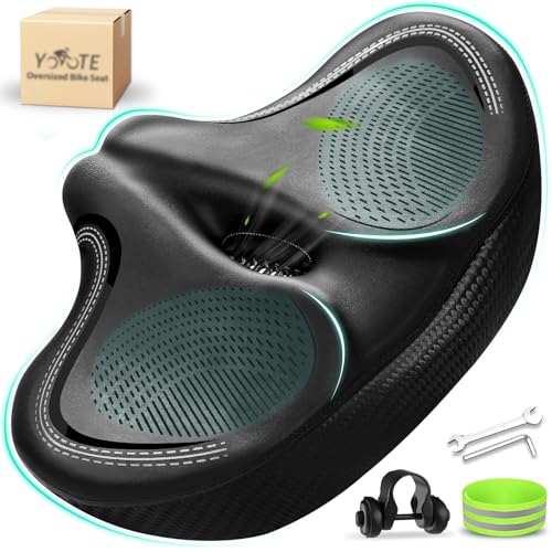 Selle de vélo confortable et large de rechange contre la douleur sur Peloton et Spin Bike