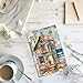 10 All Occasion Blank Note Cards with Envelopes Handmade Notecards 4x6 Abstract Art Print Folded Whimsical Beach Houses